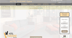 Desktop Screenshot of hotel-vivienne.com